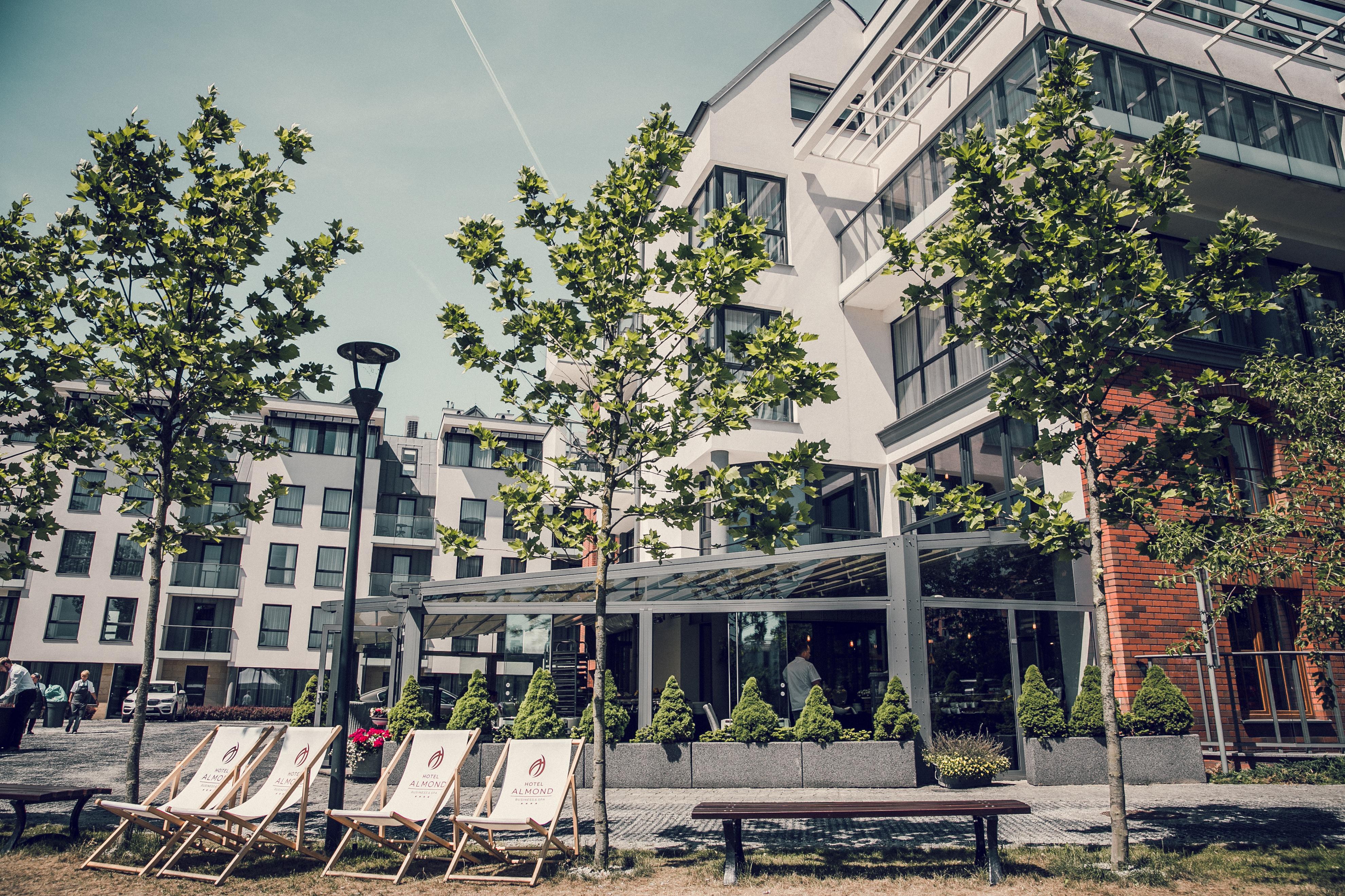 Hotel Almond Business & Spa By Grano - Grano Hotel Gdansk Riverside Exterior foto